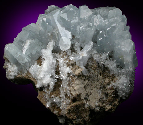 Celestine from Scofield Quarry, Maybee, Monroe County, Michigan