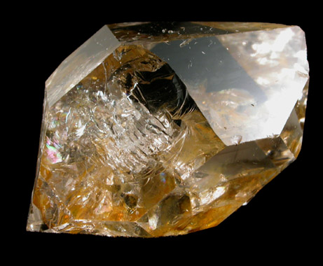 Quartz var. Herkimer Diamond from Diamond Acres (Hastings Farm), Fonda, Montgomery County, New York