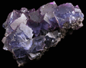 Fluorite with Calcite from Hill-Ledford Mine, Cave-in-Rock District, Hardin County, Illinois