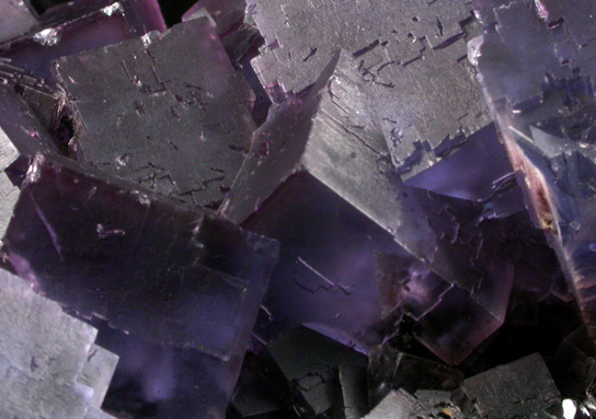 Fluorite with Calcite from Hill-Ledford Mine, Cave-in-Rock District, Hardin County, Illinois