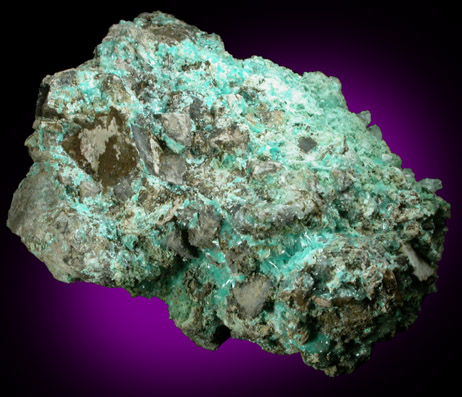 Aurichalcite from Bisbee, Warren District, Cochise County, Arizona