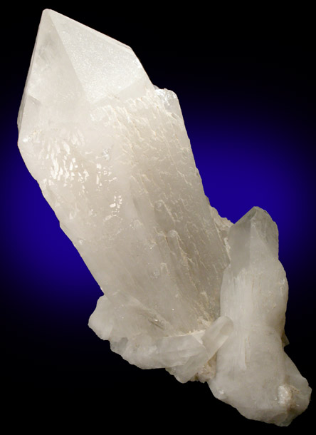 Quartz var. Milky from west flank of Long Hill, Haddam, Middlesex County, Connecticut