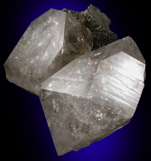 Quartz var. Herkimer Diamond from Eastern Rock Products Quarry (Benchmark Quarry), St. Johnsville, Montgomery County, New York