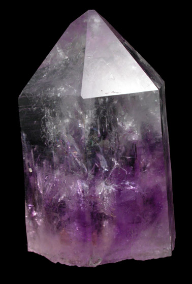 Quartz var. Amethyst (with moveable bubble inclusion) from Tafelkop, Goboboseb Mountains, 27 km west of Brandberg Mountain, Erongo region, Namibia