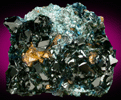 Lazulite with Siderite from Rapid Creek, 70 km northwest of Aklavik, Yukon, Canada
