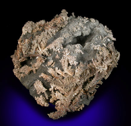 Silver in Arsenic from Pohla Mine, near Crottendorf, Erzgebirge, Saxony, Germany