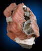 Serandite with Polylithionite, Albite from Poudrette Quarry, Mont Saint-Hilaire, Québec, Canada
