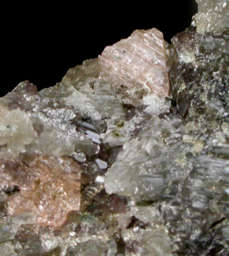 Rockbridgeite, Hureaulite, Jahnsite-(CaMnMg) from Tip Top Mine, Custer District, Custer County, South Dakota (Type Locality for Jahnsite-(CaMnMg))