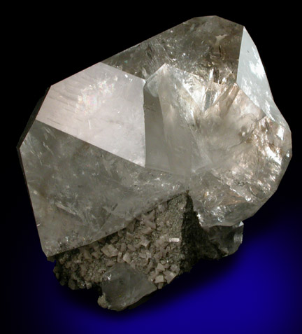 Quartz var. Herkimer Diamond from Eastern Rock Products Quarry (Benchmark Quarry), St. Johnsville, Montgomery County, New York