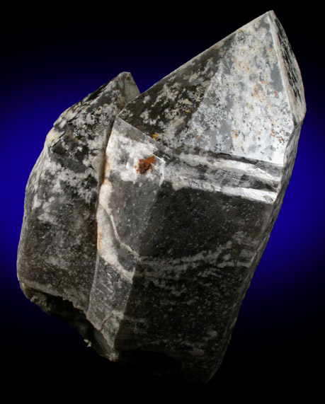 Quartz var. Smoky from Gilman Notch, between grant Peak and Oak Mountain, Center Ossipee, Carroll County, New Hampshire