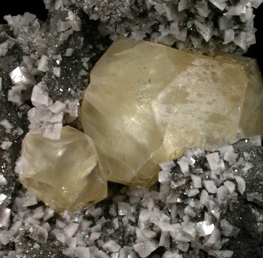 Calcite and Dolomite from Eastern Rock Products Quarry (Benchmark Quarry), St. Johnsville, Montgomery County, New York