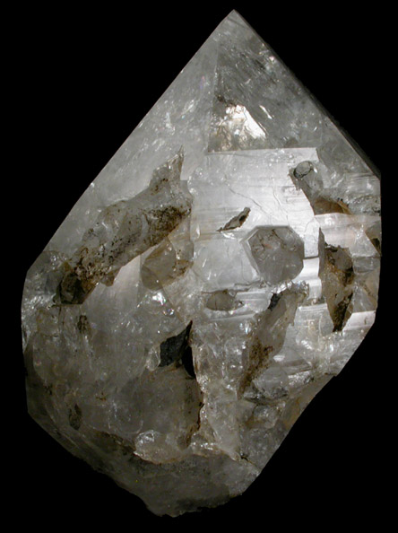 Quartz var. Herkimer Diamond from Diamond Acres (Hastings Farm), Fonda, Montgomery County, New York