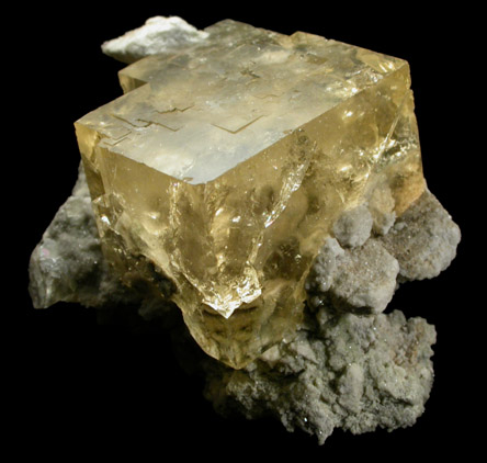 Fluorite from Maumee Stone Quarry, Lime City, Wood County, Ohio