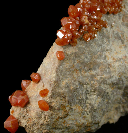 Vanadinite from J.C. Holmes Claim, Patagonia, Santa Cruz County, Arizona