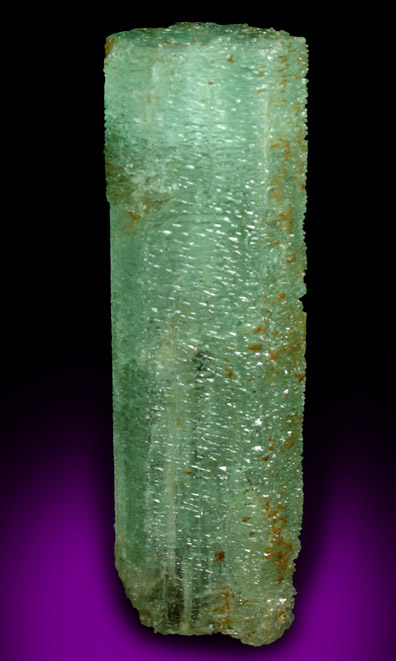 Beryl var. Emerald from Hiddenite, Alexander County, North Carolina