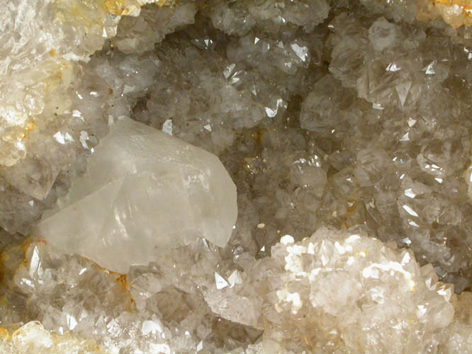 Quartz Geode with Calcite from Kentucky