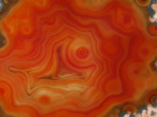 Quartz var. Agate from Chihuahua, Mexico