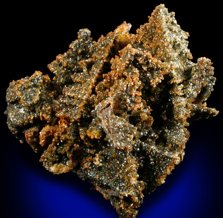 Cerussite-Willemite pseudomorphs after Descloizite with Mimetite from Chah Mileh, Anarak District, Esfahan Province, Iran