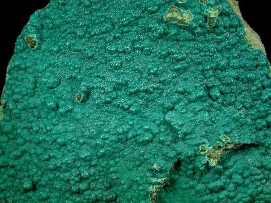 Pseudomalachite from Schuyler Copper Mine, North Arlington, Bergen County, New Jersey