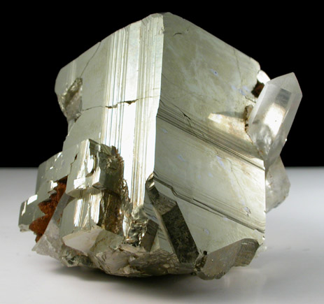 Pyrite with Quartz from Spruce Claim, Spruce Ridge, King County, Washington
