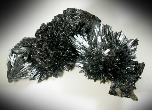 Stibnite from Baia Sprie (Felsbnya), Maramures, Romania