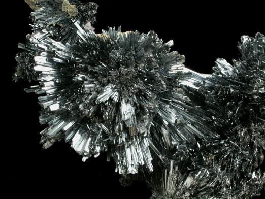 Stibnite from Baia Sprie (Felsbnya), Maramures, Romania