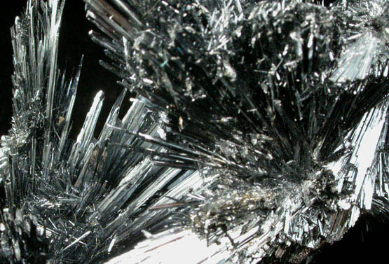 Stibnite from Baia Sprie (Felsbnya), Maramures, Romania