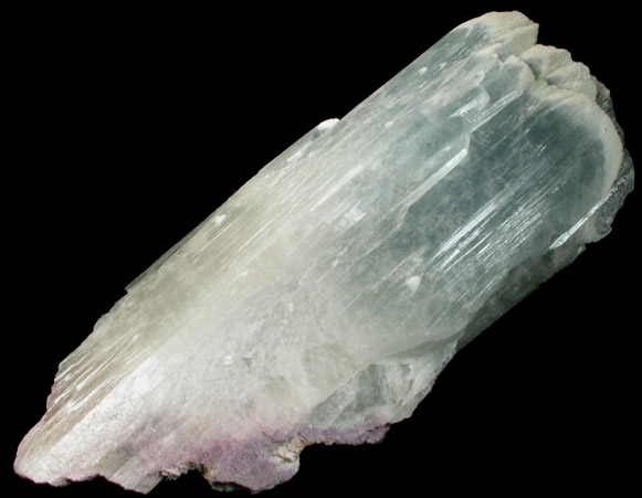 Celestine with Fluorite inclusions from Dundas, Ontario, Canada