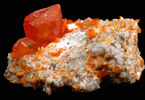 Wulfenite from Red Cloud Mine, Silver District, La Paz County, Arizona