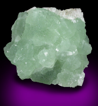 Prehnite from Roncari Quarry, East Granby, Hartford County, Connecticut