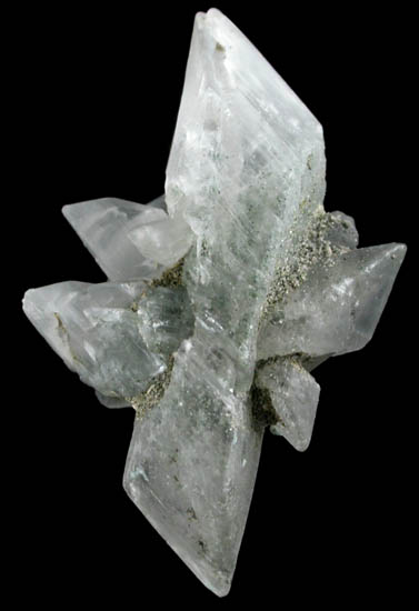 Gypsum from James River Locality, near Hopewell, Prince George County, Virginia