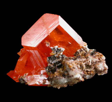 Wulfenite from Red Cloud Mine, Silver District, La Paz County, Arizona