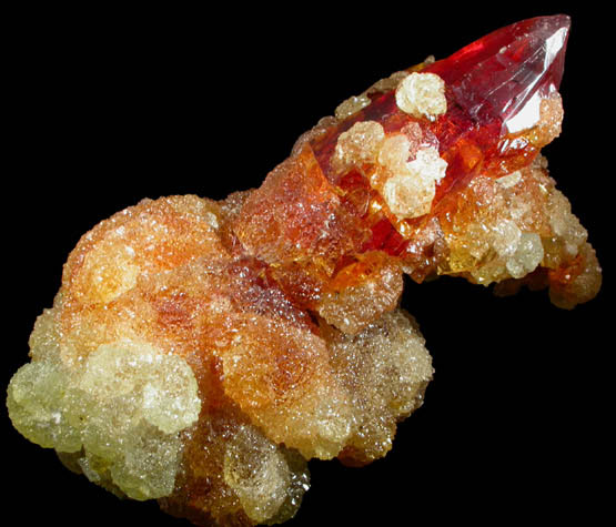 Zincite (secondary) from Silesia, Poland