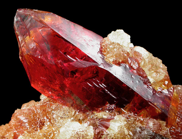 Zincite (secondary) from Silesia, Poland