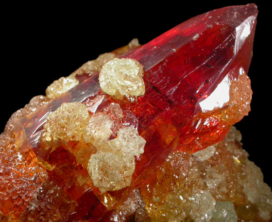 Zincite (secondary) from Silesia, Poland