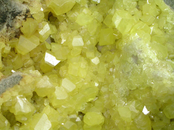 Sulfur from Agrigento District (Girgenti), Sicily, Italy