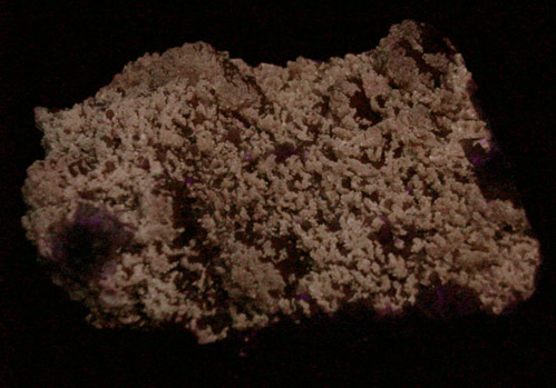 Stilbite-Ca with Calcite from Moore's Station Quarry, 44 km northeast of Philadelphia, Mercer County, New Jersey