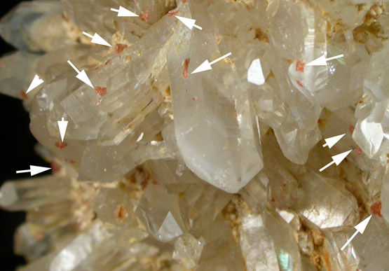 Quartz with Montebrasite from Palermo No. 1 Mine, North Groton Pegmatite District, Grafton County, New Hampshire