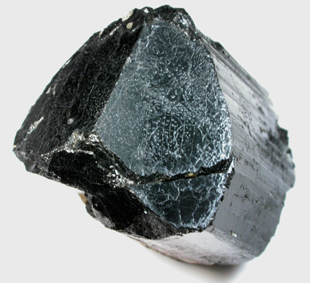 Schorl Tourmaline from west of the road 1/4 mile upstream from Wentworth Dam, Wentworth, Grafton County, New Hampshire