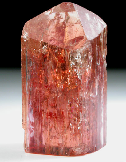 Topaz var. Imperial Topaz from Ouro Preto, Minas Gerais, Brazil