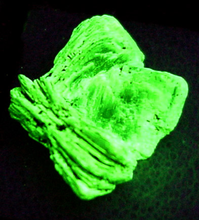 Autunite from Daybreak Mine, 4 km WNW of Day Mountain, Spokane County, Washington