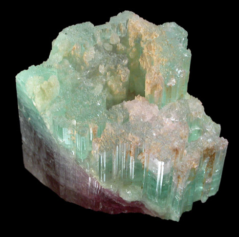 Elbaite Tourmaline from Dunton Quarry, Plumbago Mountain, Hall's Ridge, Newry, Oxford County, Maine