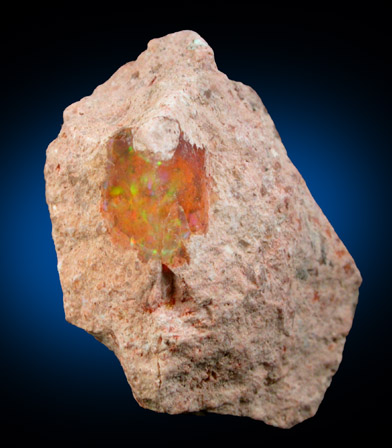 Opal var. Fire Opal from Jalisco, Mexico