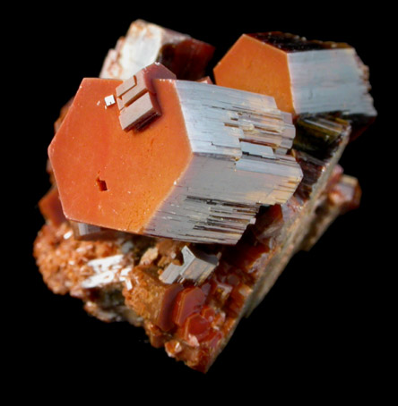 Vanadinite from Tadat, near Taouz, Errachidia, Meknes-Tafilalet, Morocco