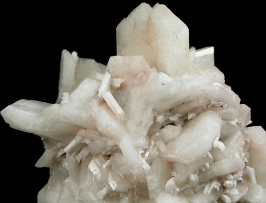 Barrerite and Laumontite on Quartz from Rocky Pass Area, Kuiu Island, Alaska