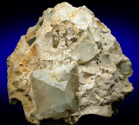 Topaz on Microcline-Albite from Moat Mountain, Hale's Location, Carroll County, New Hampshire