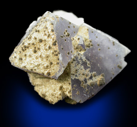 Fluorite with Epidote, Chamosite from Route 30 Road Cut, near Long Lake, Hamilton County, New York
