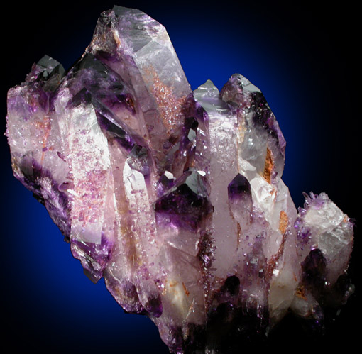 Quartz var. Amethyst (Laboratory Grown) from China