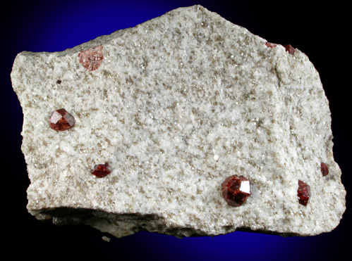 Almandine Garnet from Casco, Cumberland County, Maine