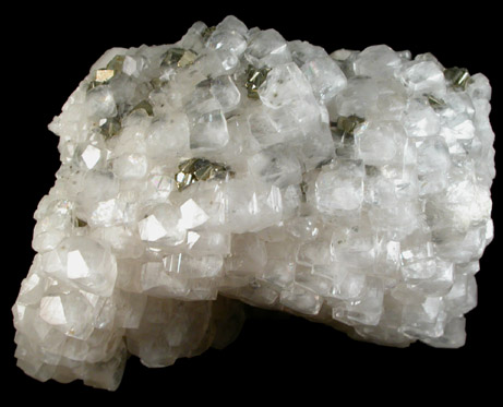 Calcite with Pyrite from Prbram, Central Bohemia, Czech Republic